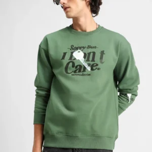 Printed Regular Fit Sweatshirt